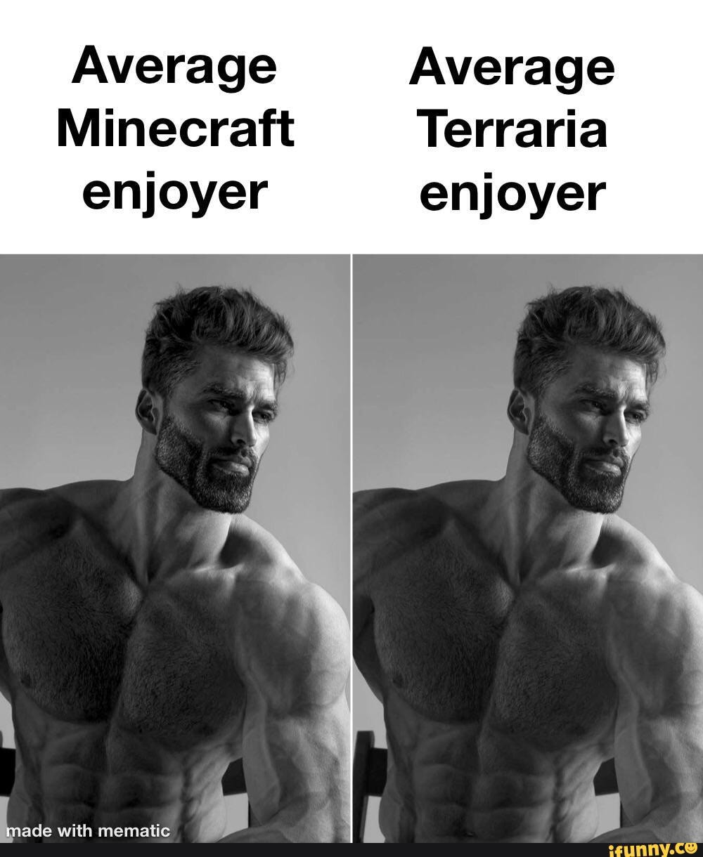 Average Average Minecraft enjoyer enjoyer - iFunny