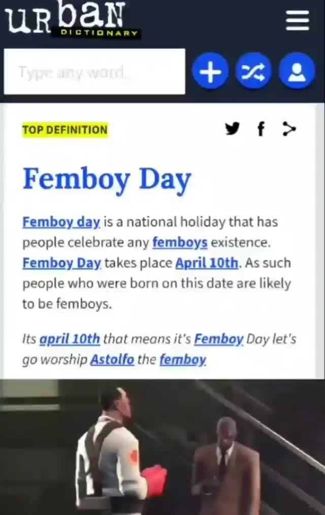 Un - Femboy Day Date