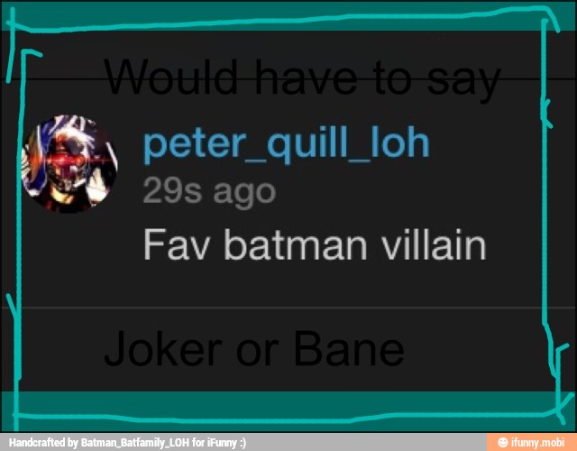 ty peter_quill_loh
29s ago
Fav batman villain