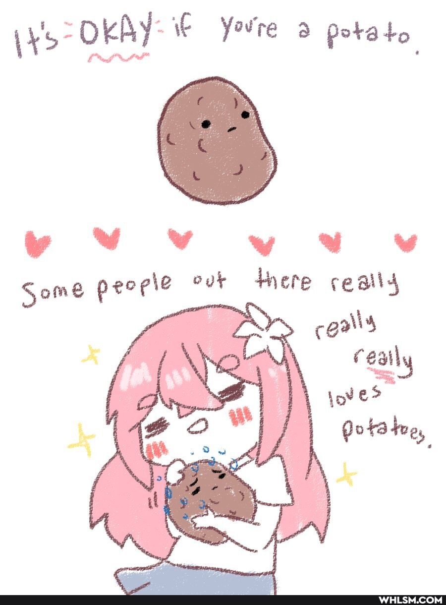 OKAY: iF Yovre potato
Vv yw wW w
Some people there ceally