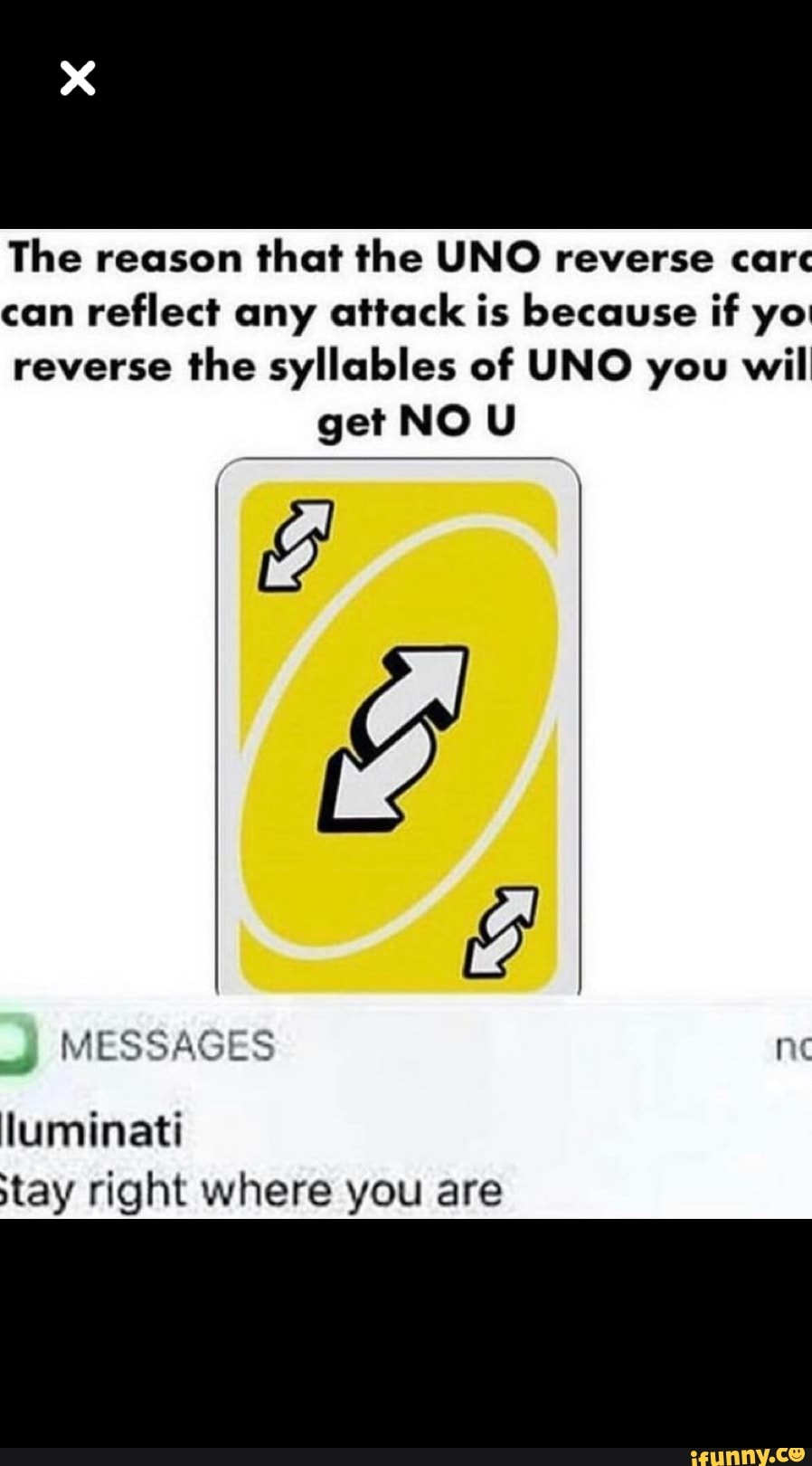 The Reason That The Uno Reverse Care Can Reflect Any Attack Is