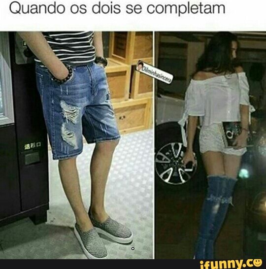 Quando os dois se completam