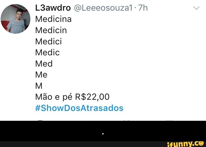 Medicina
Medicin
Medici
Medic
Med
Me
M
Mão e pé R$22,00 - .