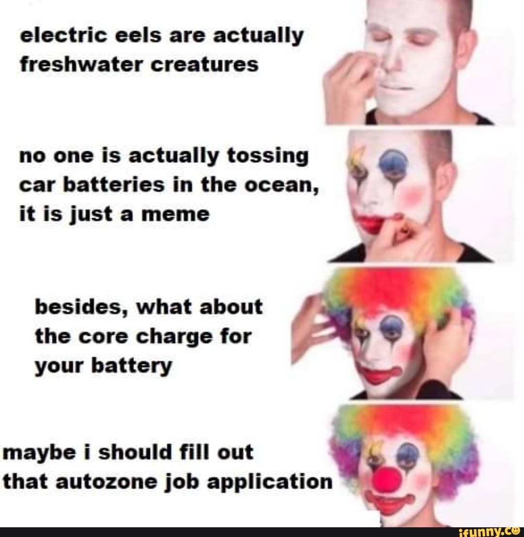 Electric eels are actually freshwater creatures no one is actually