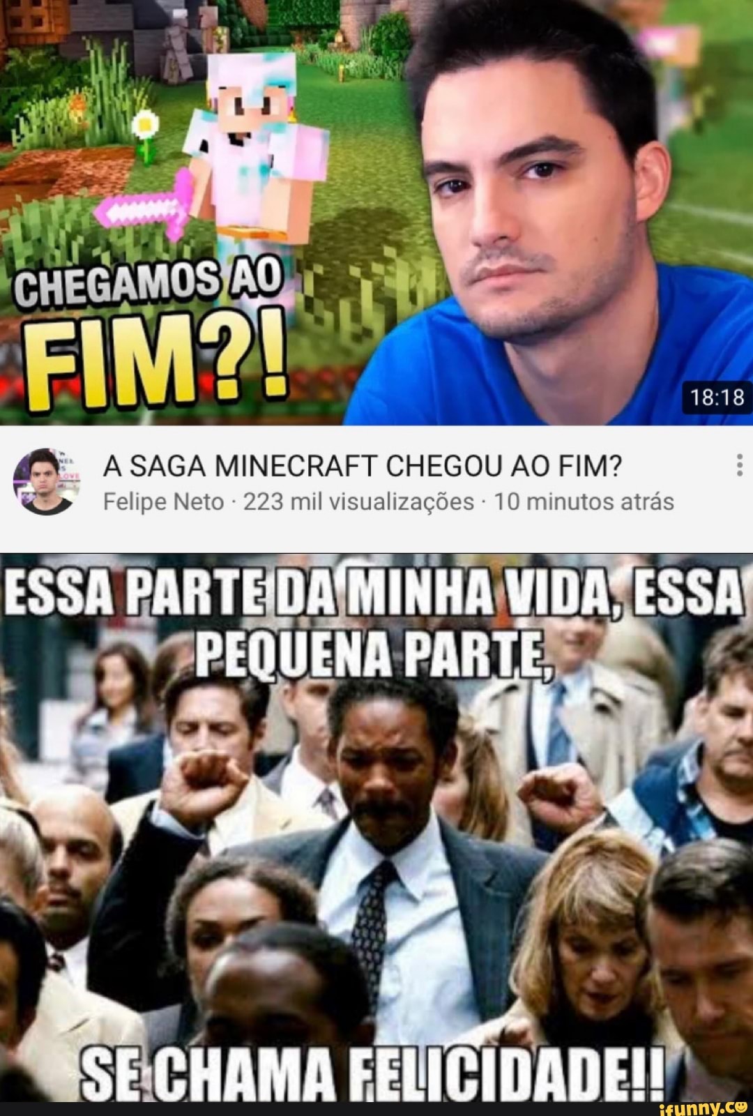 a. A SAGA MINECRAFT CHEGOU AO FIM?
aS Felipe Neto 223 mil visualizações 10 minutos atrás