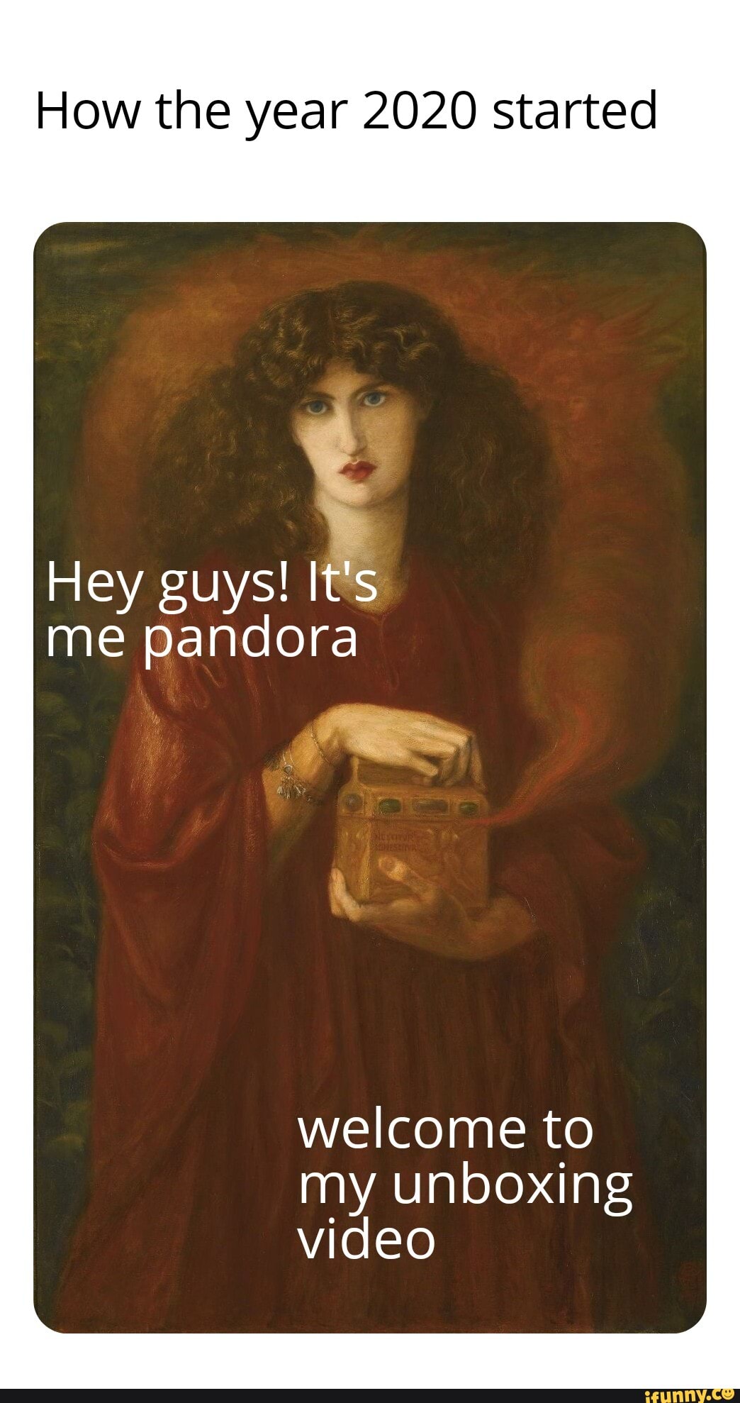 How The Year 2020 Started Hey Guys It s Me Pandora Welcome To My