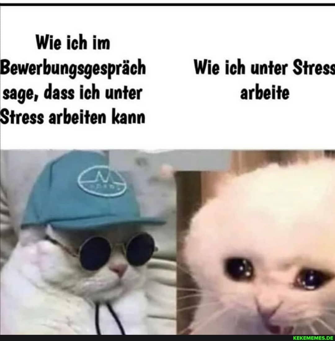 Wie ich im
Bewerbungsgespräch Wie ich unter Stress sage, dass ich unter arbeite
Stress arbeiten kann