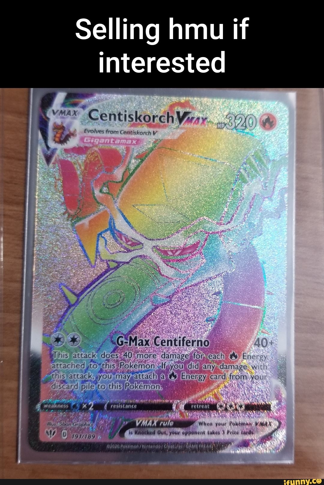 Selling Hmu If Interested Vaiax Centiskorch Wirry Evolves From Ceritiskorch V This This Vesistan Ached His