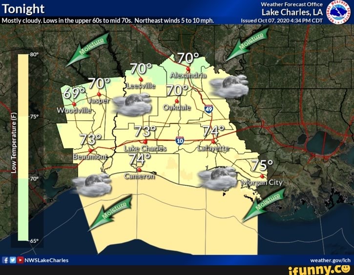 lake charles weather advisory