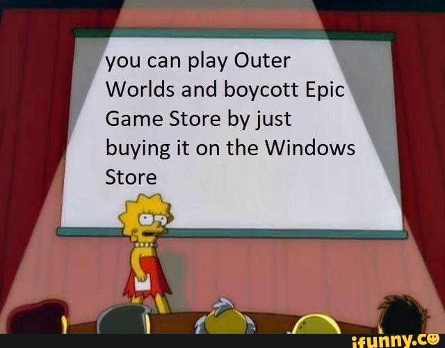 the outer worlds microsoft store