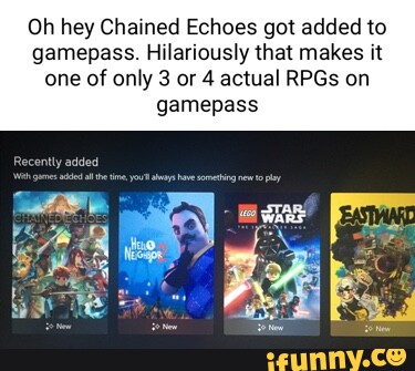 Wise words from the latest addition to Game Pass, Chained Echoes! :  r/XboxGamePass