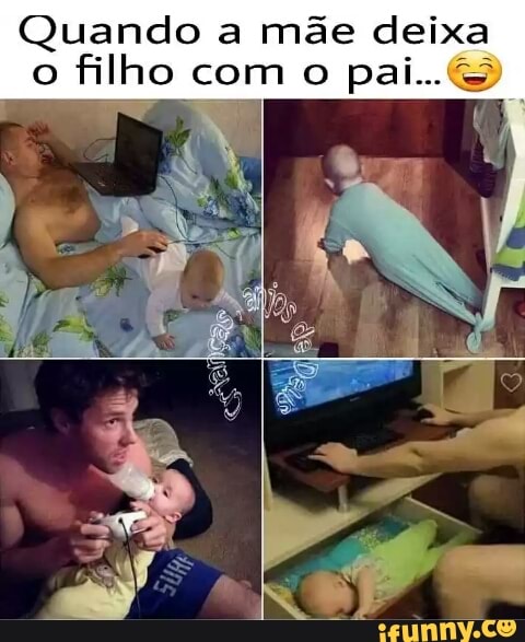 Quando a mãe deixa
o