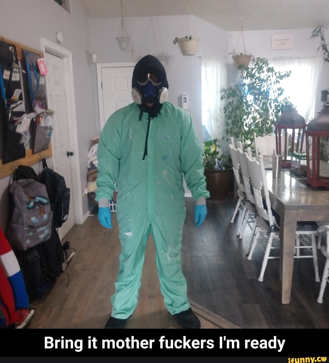 Bring it mother fuckers I'm ready - Bring it mother fuckers I'm ready
