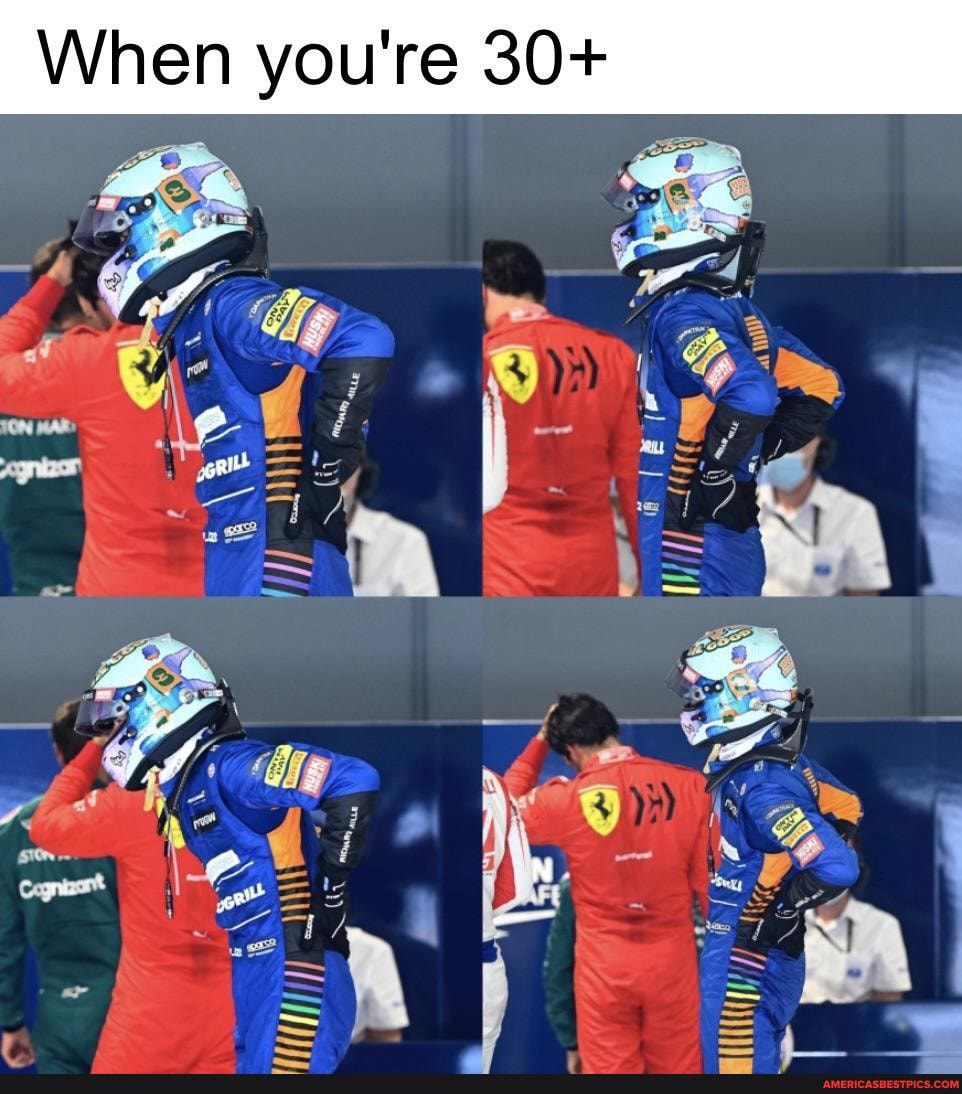 When you're 30+