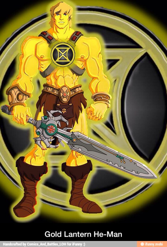 Gold Lantern He-Man
