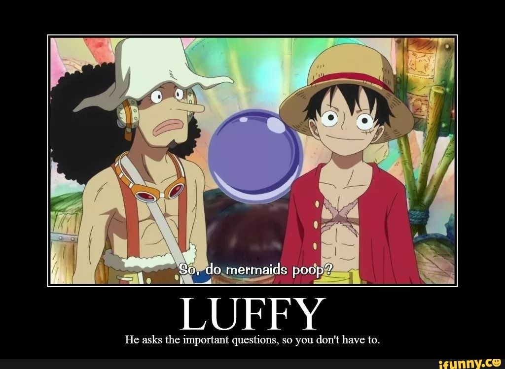 So, do mermaids poop? UFFY He asks the important questions, so you don