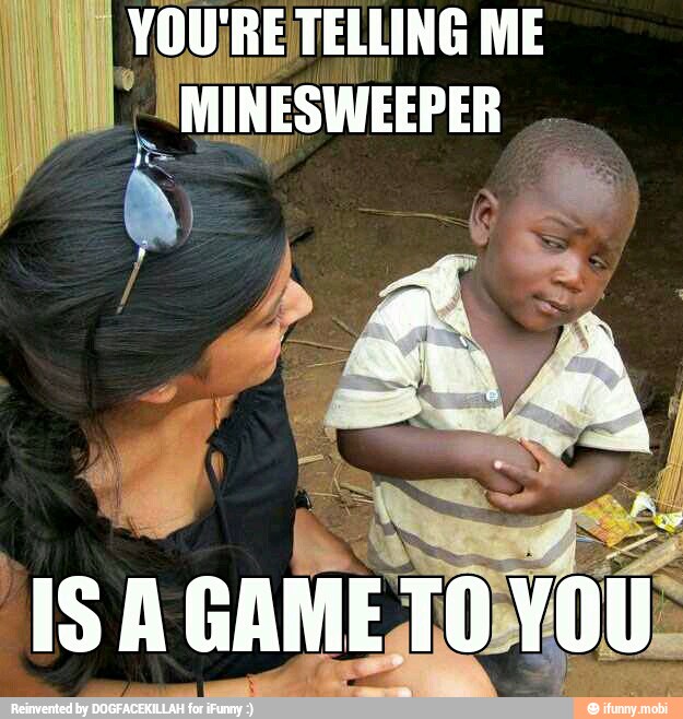 TELLING
MINESWEEPER
z
PS