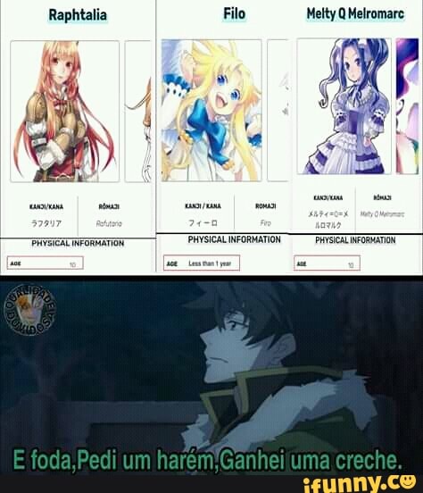 Filo Melty Q Melromaro Raphtalia