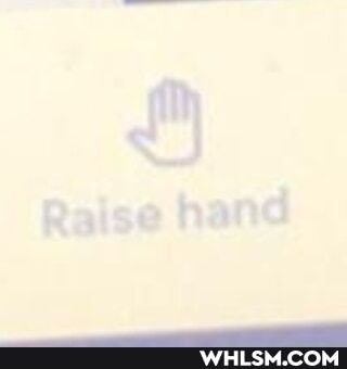 Raise hand