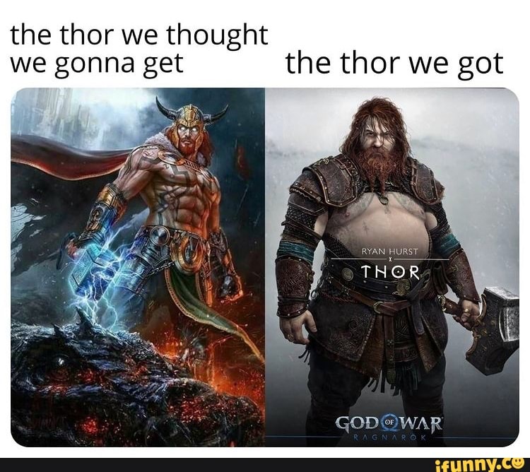 Made this meme : r/GodofWar