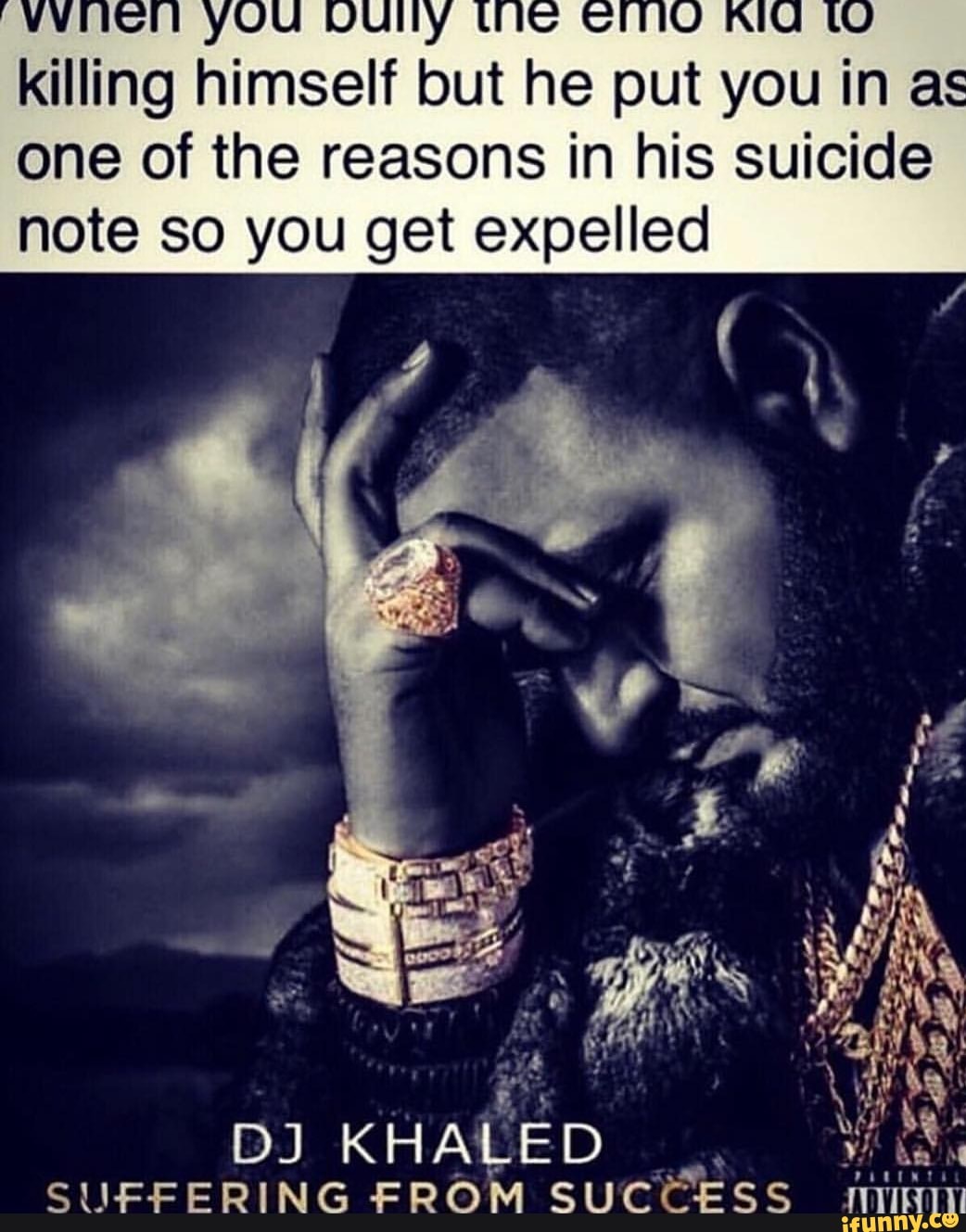 Suffer from success. Suffer from success