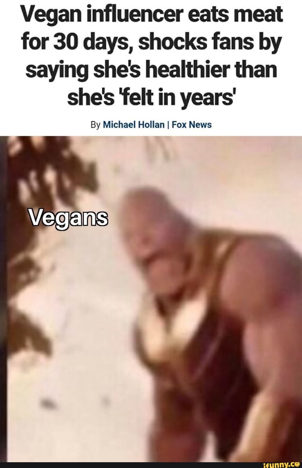 Vegan influencer eats meat
for 30 days, shocks fans by
saying she's healthier than
she's felt in years'
By Michael Hollan I Fox News