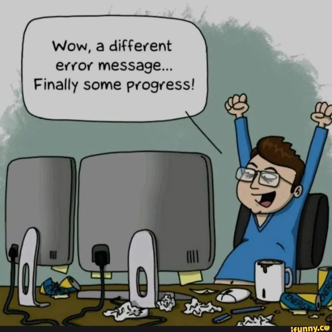 I stole this meme and dont know who made it - )