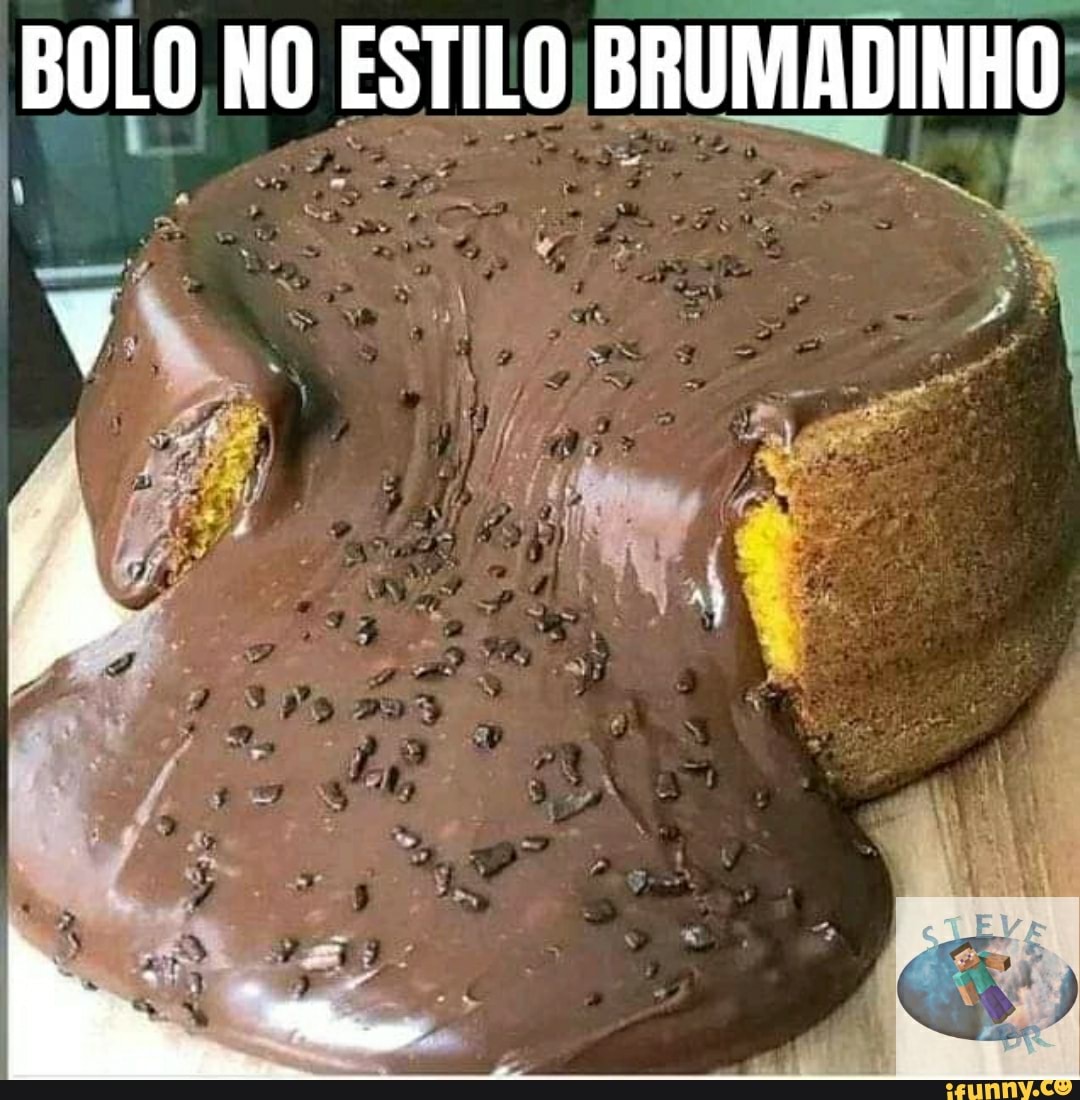 BOLO NO ESTILO/BRUMADINHO;