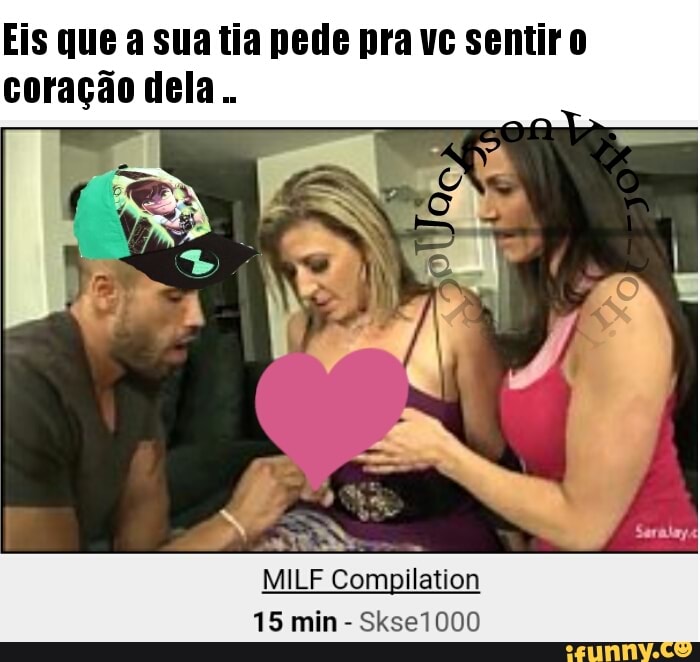 Eis que a sua tia pede pra vc sentir 0
coração dela...
15 min
