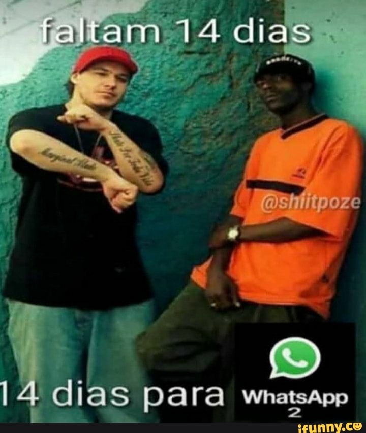 faltam 14 dias
dias para wnatsapp