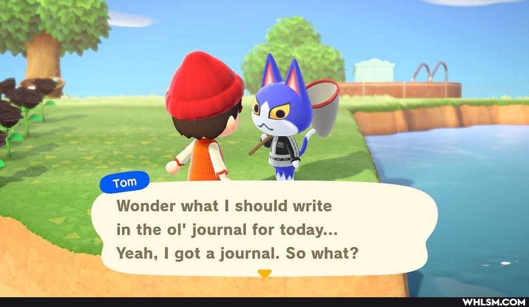 Wonder what I should write in the ol' journal for today...
Yeah, got a journal. So what?