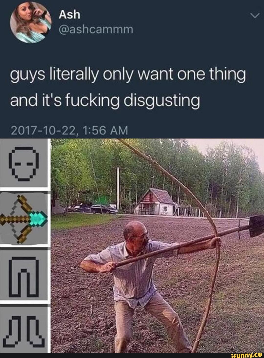 guys literally only want one thing
and it's fucking disgusting