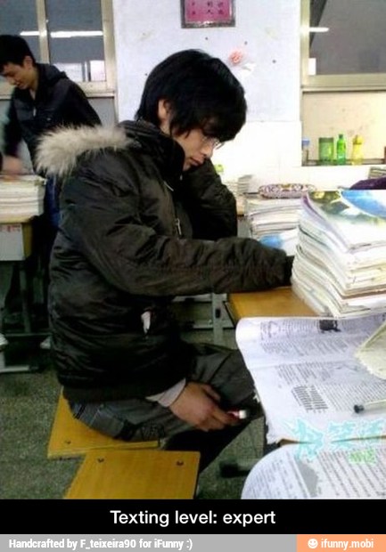 Texting level: expert - Texting level: expert