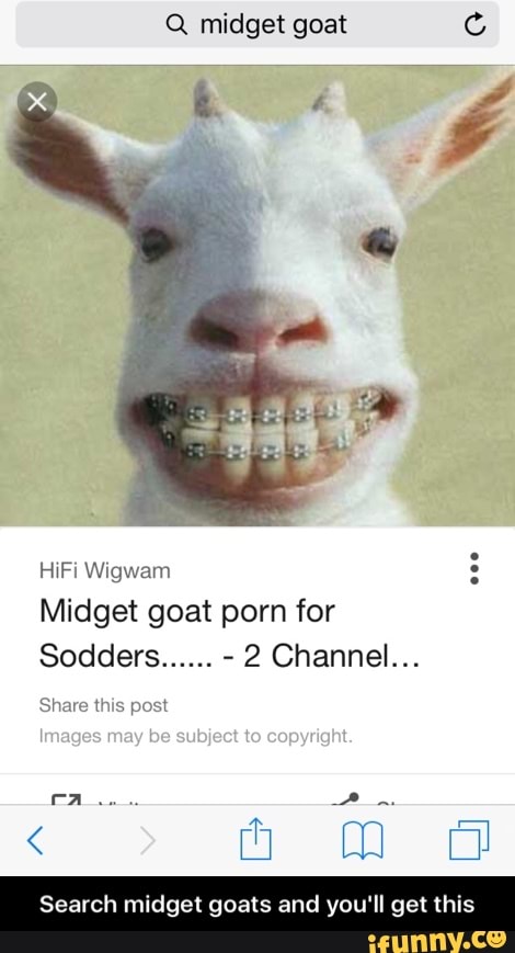 Goat Porn - Q midget goat C Wigwam Midget goat porn for Sodders ...