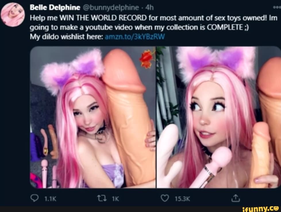 Belle Delphine Help Belle me WIN THE Deiphine WORLD RECORD I for