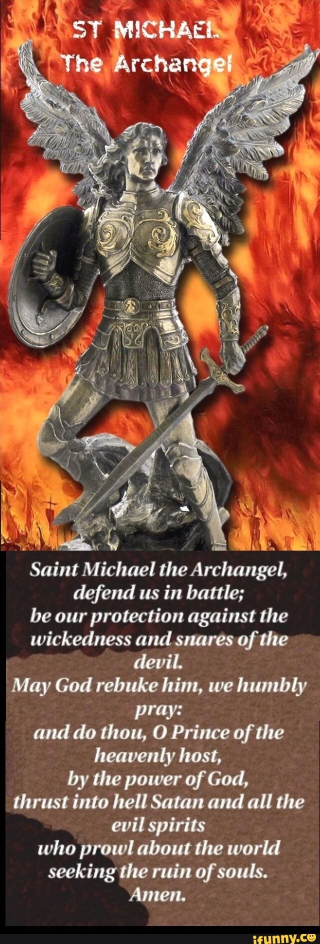 St Michael The Archangel Saint Michael The Archangel, Defend Us In 