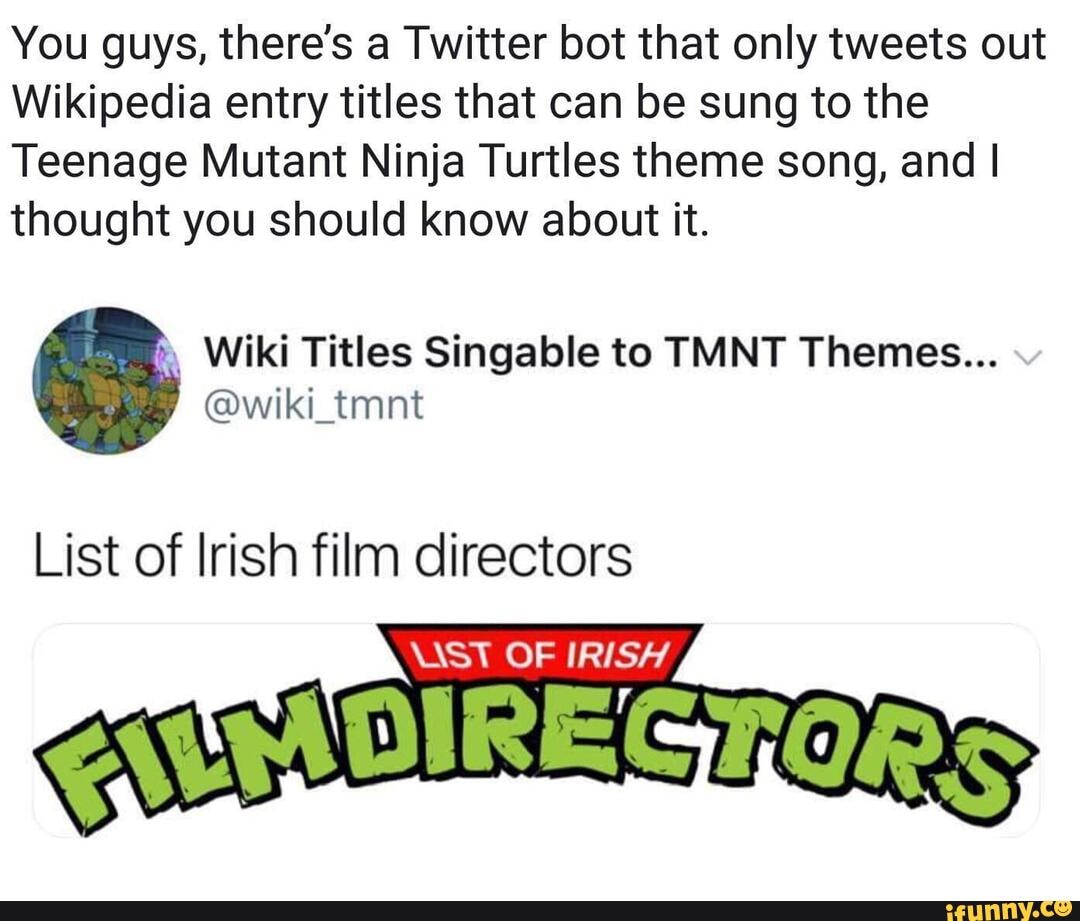 Theme Song, TMNT Wiki