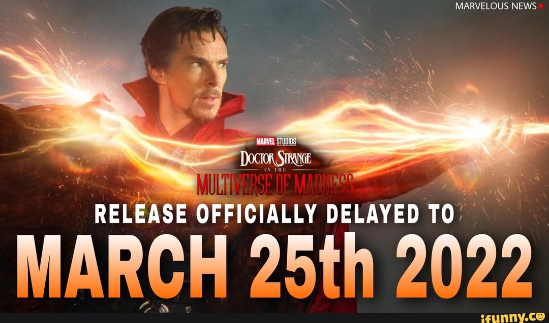 v
y RELEASE OFFICIALLY DELAYED TO'
MARCH 25th 2022