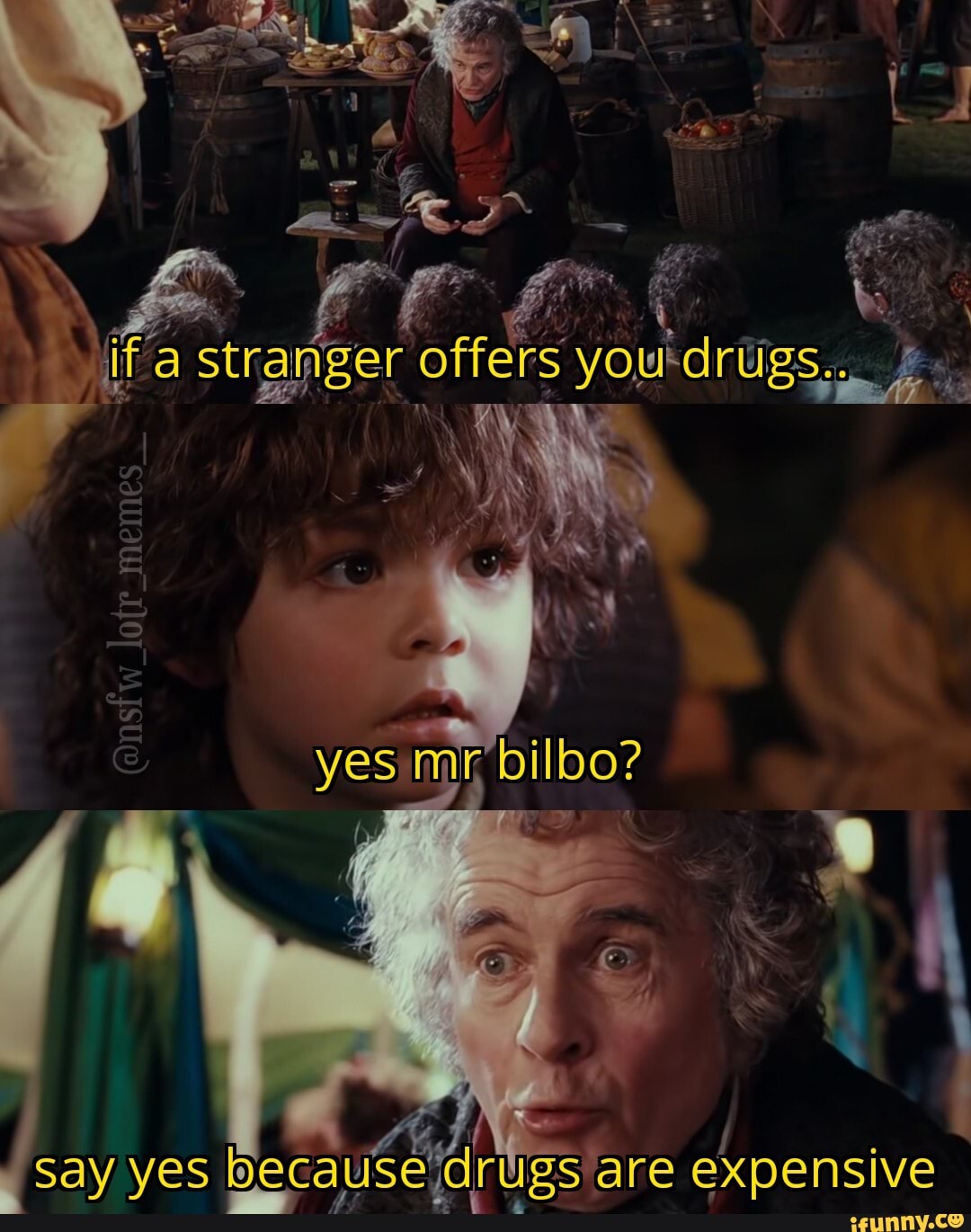 Stra I offers rugs. fe yes mr bilbo? say yes because'drlgs 'are ...