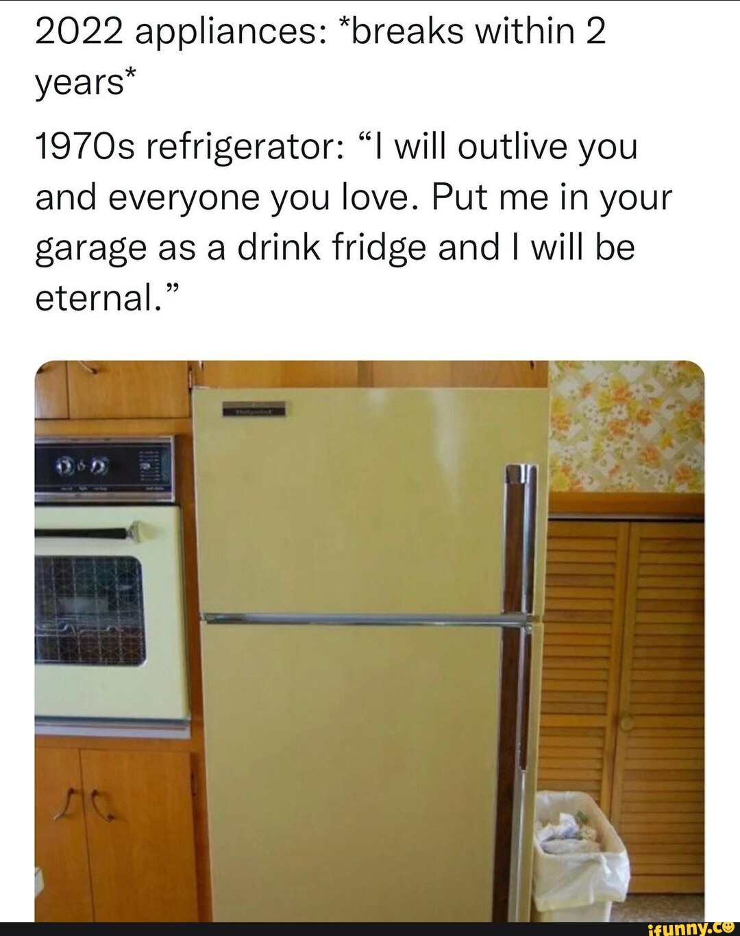 2022 Appliances Breaks Within 2 Years 1970s Refrigerator I Will   2838775f29a56a39d2d9f15eed07ab4a015a3a189c03e041f426b0d9908af532 1 