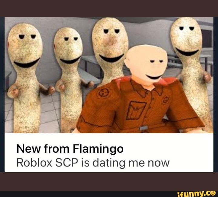 New From Flamingo Roblox Scp Is Dating Me Now Ifunny