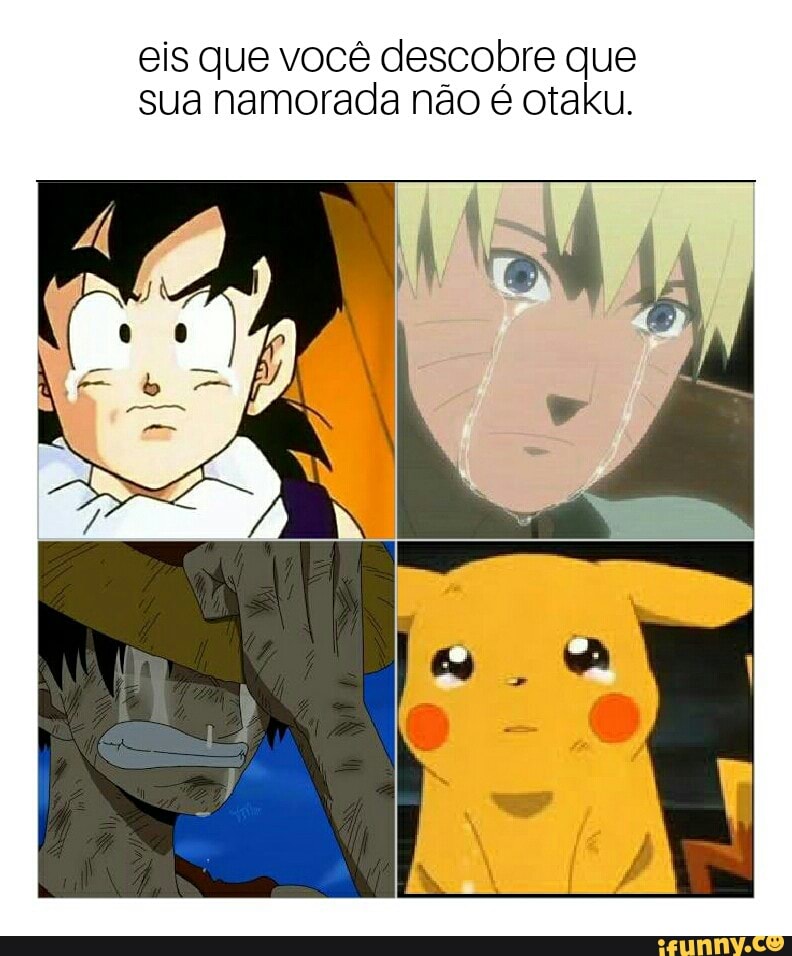 eis que você descobre que
sua namorada não é otaku.