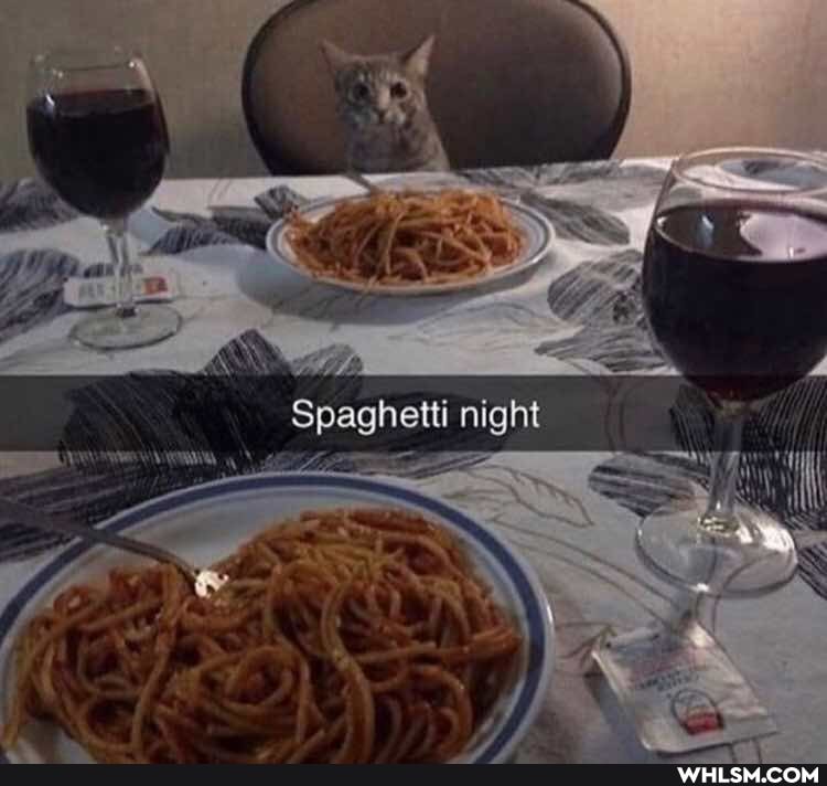 Spaghetti night