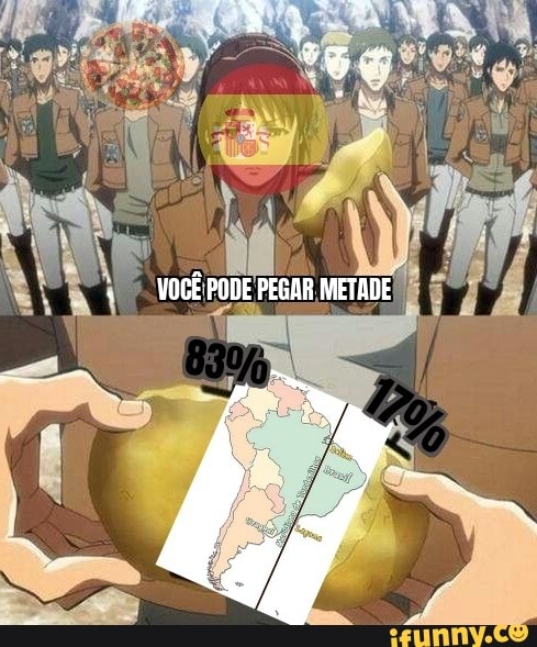 VOCÊ PODE PEGAR METADE
