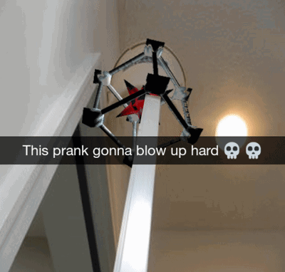 This prank gonna blow up hard ifunny