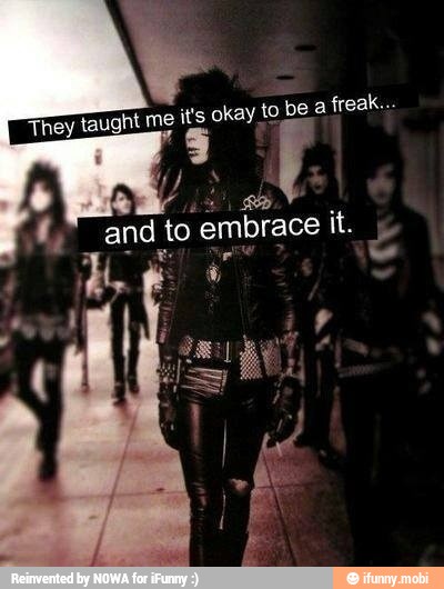 okay to be a
k
andto embrace it.
o