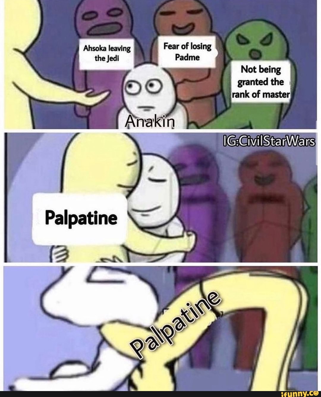 pathological fear of losing padme