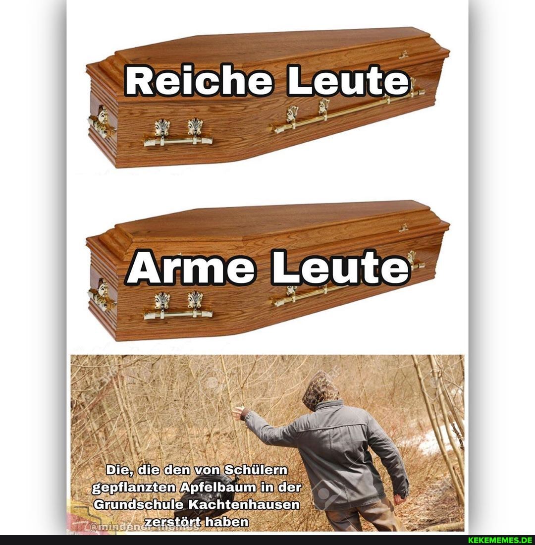 Reiche Leute Arme Leute Die, die den von Schülern gepflanzten Apfelbaum