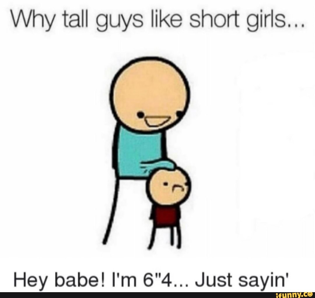 Why tall guys like short girls... 