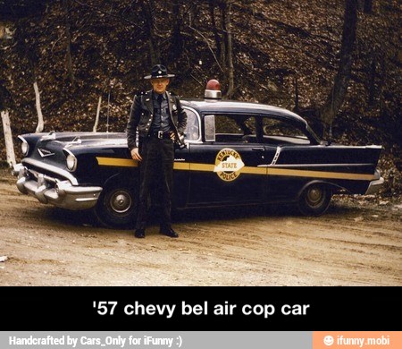 '57 chevy bel air cop car - '57 chevy bel air cop car
